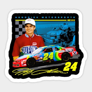 Jeff Gordon Legends Car Sticker